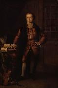 Thomas Frye Portrait of Jeremy Bentham USA oil painting artist
